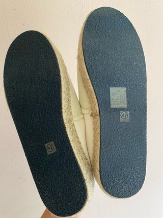 Espadrillas beige nuove