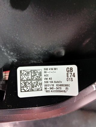 Volante 5e0419091 skoda fabia combi * 95805