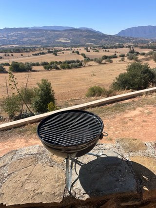 Barbacoa Weber Negra y Plateada