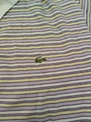 Polo Lacoste Vintage Rayas