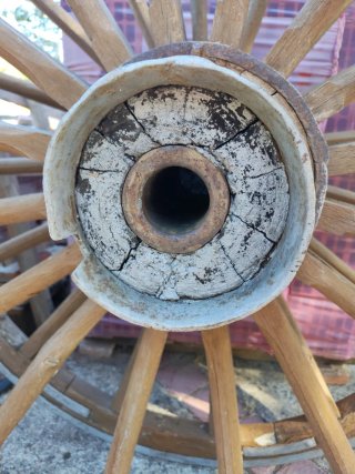 Ruedas de Carro de Madera