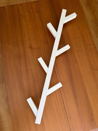 Perchero IKEA TJUSIG Blanco
