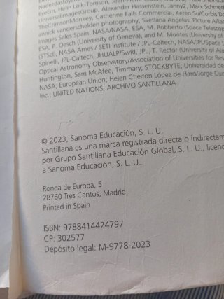 2ESO FISICA Y QUIMICA CAST/GALL CM SANTILLANA