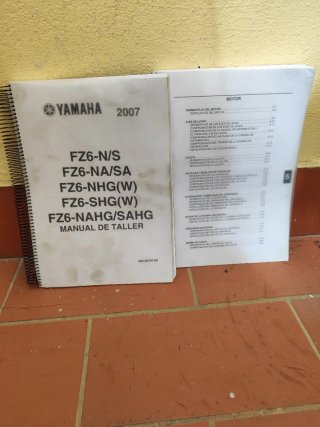 Recambios para la moto Yamaha Fazer 600