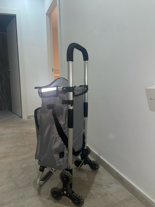 Carrito de compras Vounet gris