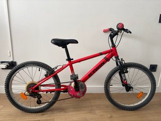 Bicicleta infantil BTWIN Racing Boy 320 Roja