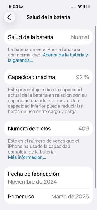 iPhone 16e 128GB Negro