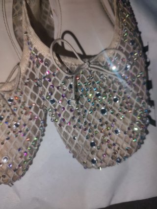 Bailarinas Zara Brillantes Talla 35