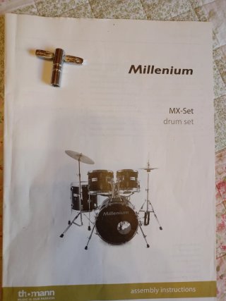 Batería Acústica Millenium - Poco Uso