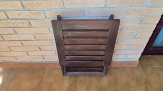Conjunto Jardín Madera Plegable.