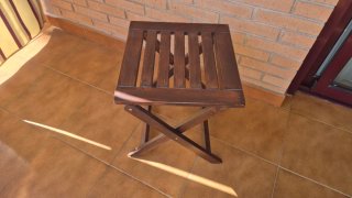 Conjunto Jardín Madera Plegable.