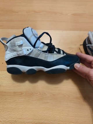 Zapatillas Jordan niño/niña azul y blanco