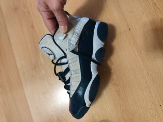 Zapatillas Jordan niño/niña azul y blanco