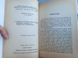 La Educación Sexual de la Infancia.