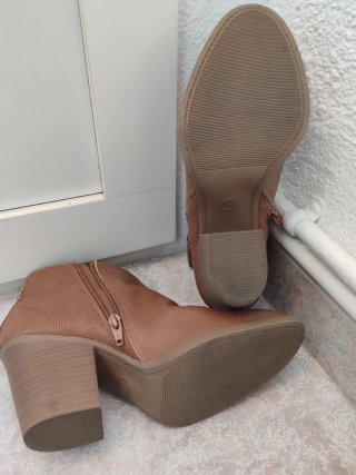 Botines señora marrones