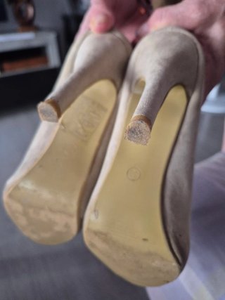 Zapatos de tacón beige TOP