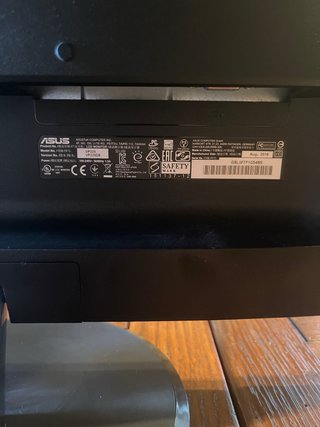 Monitor ASUS VP228DE + Teclado Hama Negro