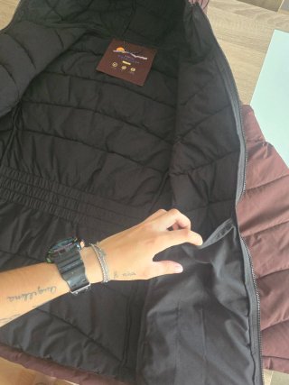 Chaqueta HFX Outdoors morada oscura