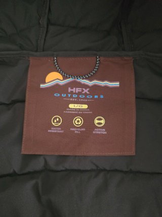Chaqueta HFX Outdoors morada oscura