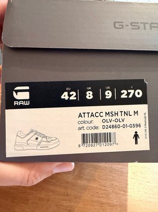 Zapatillas G-Star RAW Verde Militar