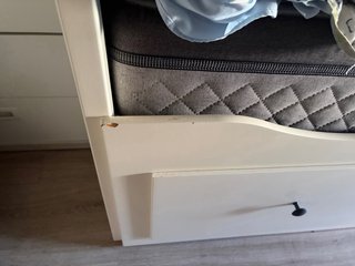 Estructura Cama Nido Hemnes Ikea Blanca sincolchon