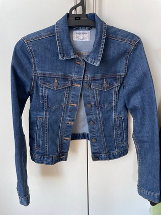 Cazadora Vaquera Pull&Bear Azul Talla S