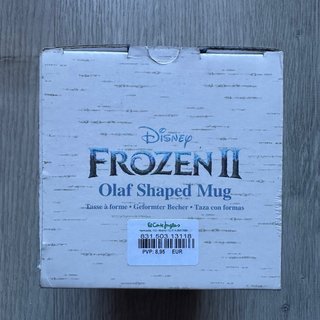 Taza Cabeza Olaf Frozen Disney - Porcelana, 330 ml
