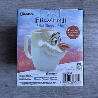 Taza Cabeza Olaf Frozen Disney - Porcelana, 330 ml