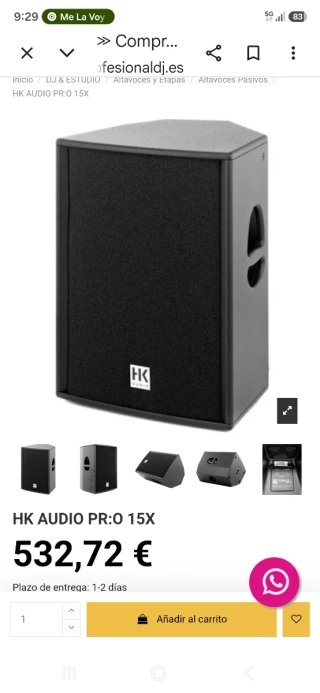 HK Audio Lucas 2000 Altavoces