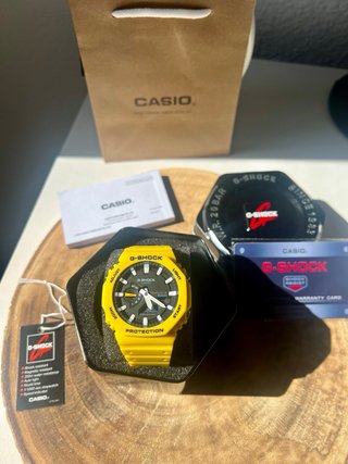NUEVO | G-Shock Casio Amarillo y Negro