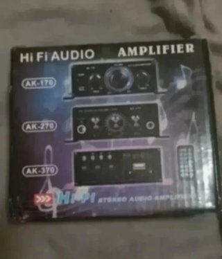 Mini Amplificador Audio AK170 400W + Alimentador