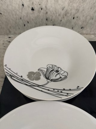 Vajilla 15 piezas cerámica floral