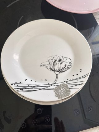 Vajilla 15 piezas cerámica floral