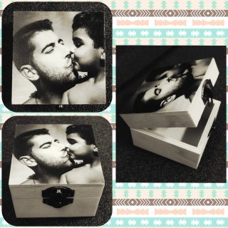 Caja de madera personalizada