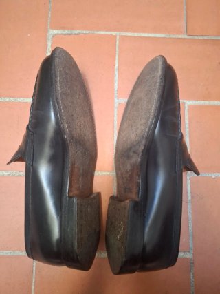 Mocasines Vero Cuoio Piel Negra de Italia original