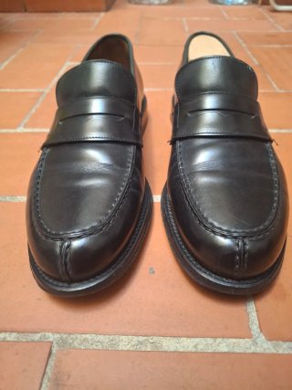 Mocasines Vero Cuoio Piel Negra de Italia original