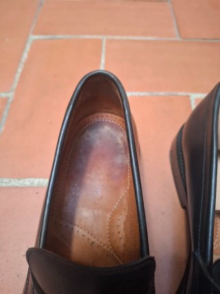 Mocasines Vero Cuoio Piel Negra de Italia original