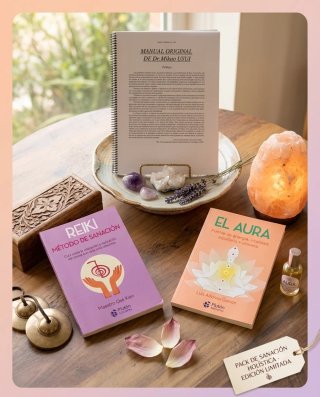 Lote Completo Reiki Usui Original + Libros