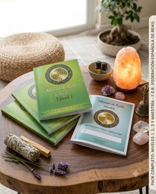 Lote Completo Reiki Usui Original + Libros