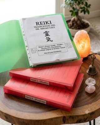 Lote Completo Reiki Usui Original + Libros