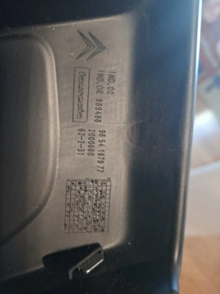 Cubierta Faro Antiniebla C4 Picasso Lado izquierdo