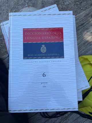 Diccionario de la lengua espanola 10 libros