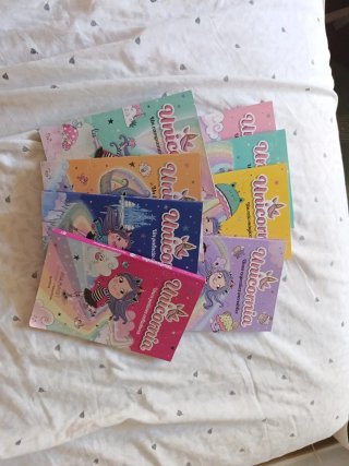 Lote colección Unicornia 1 al 8