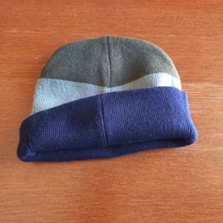 Gorro de lana a rayas