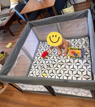 Parque infantil plegable 1.2x1.2m