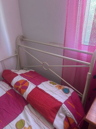 Cama individual forja vintage