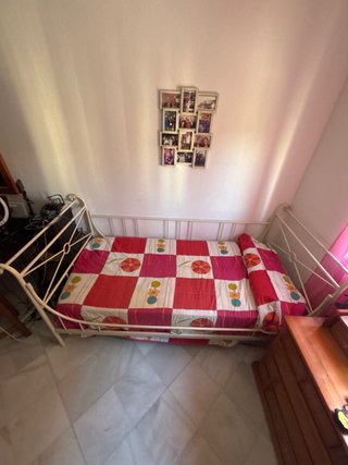 Cama individual forja vintage