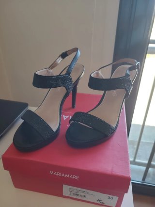 Sandalias MARIAMARE Negras Talla 38