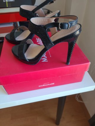 Sandalias MARIAMARE Negras Talla 38