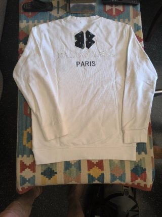 Jersey Balenciaga Blanco con Logo Negro
